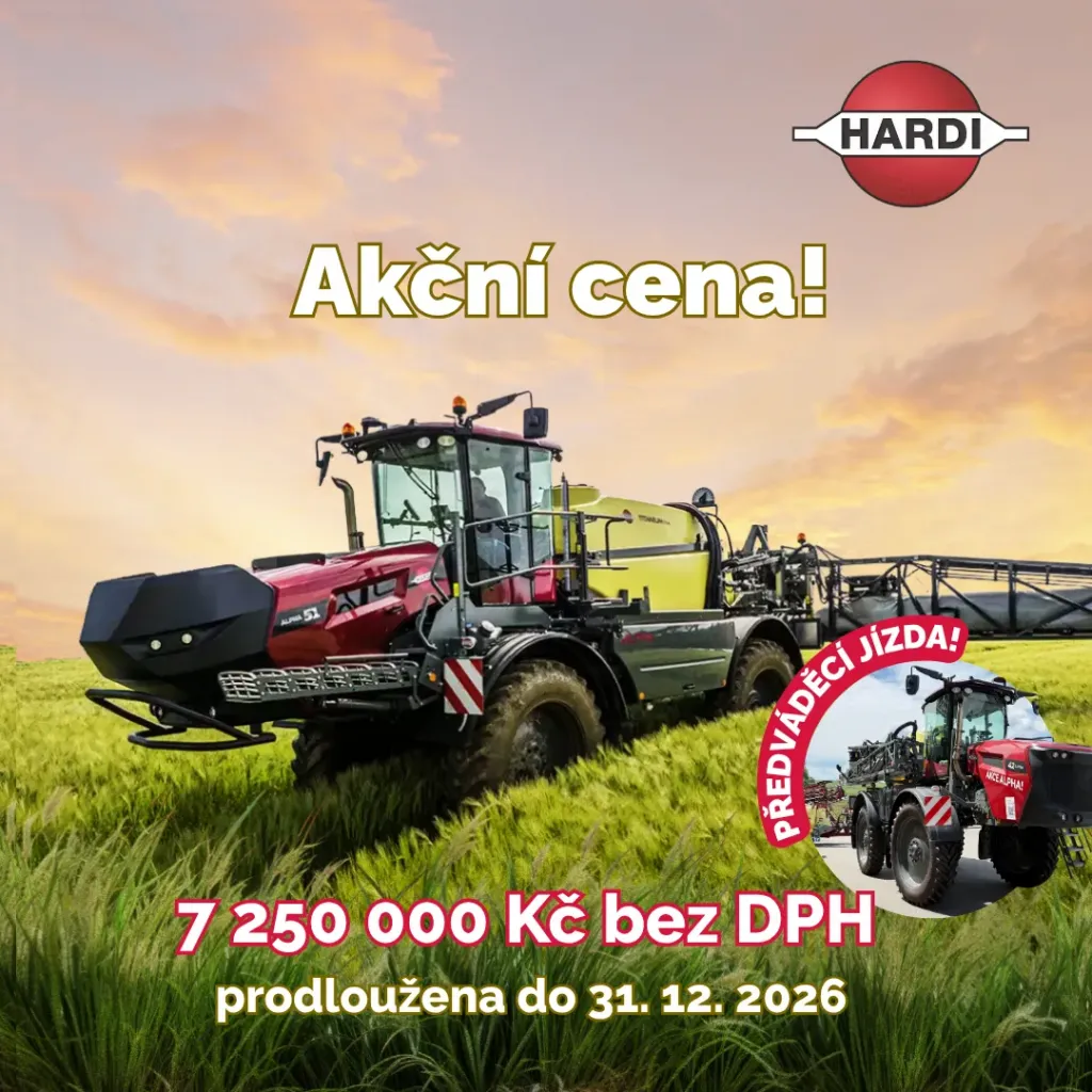 HARDI ALPHA - Akční cena