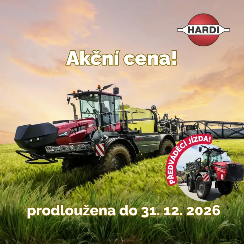 Samojízdný postřikovač HARDI ALPHA EVO TITANIUM line 5100/24 TWIN